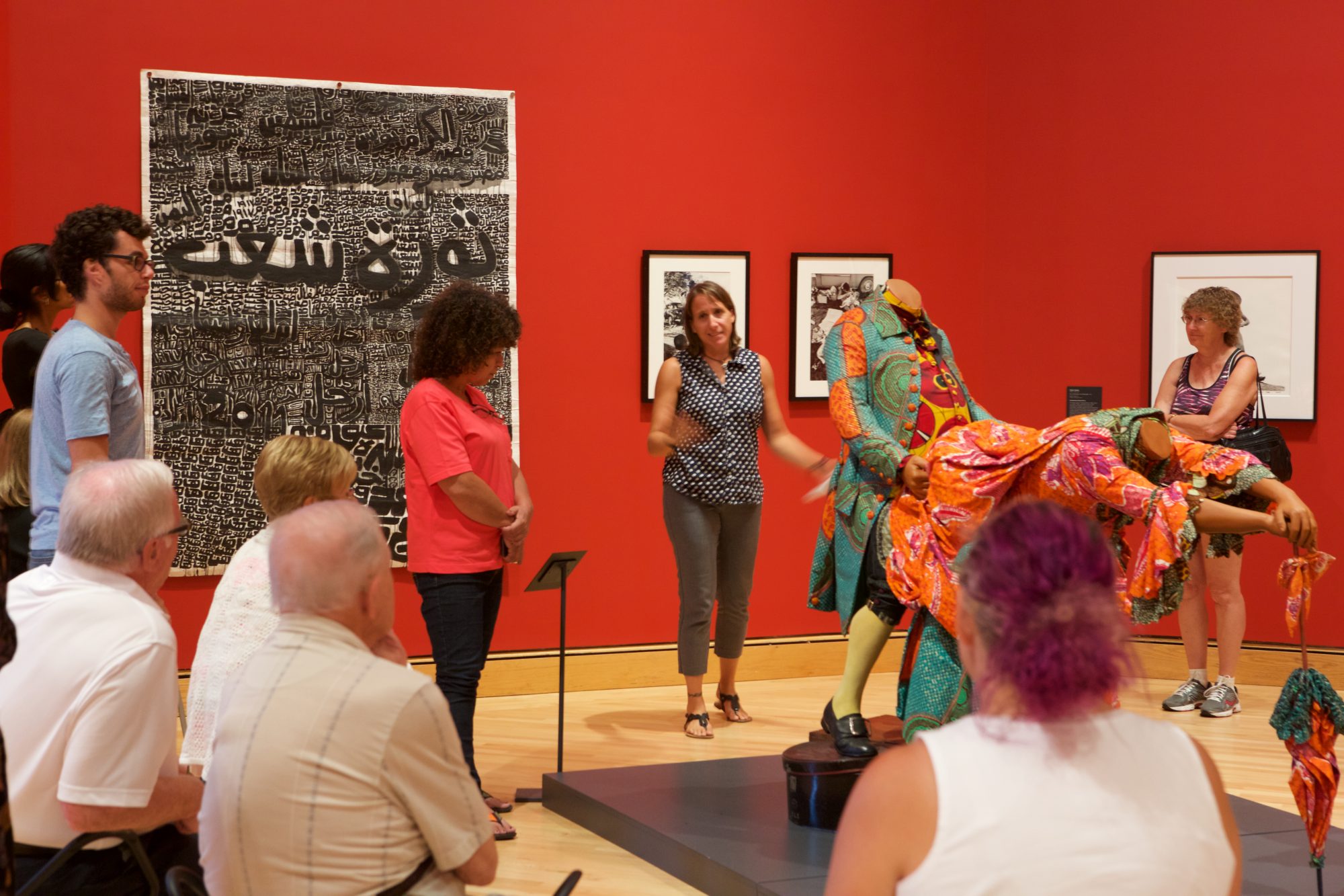 Summer School: The Politics of Identification in African Art. Photo by Arthur Evans.