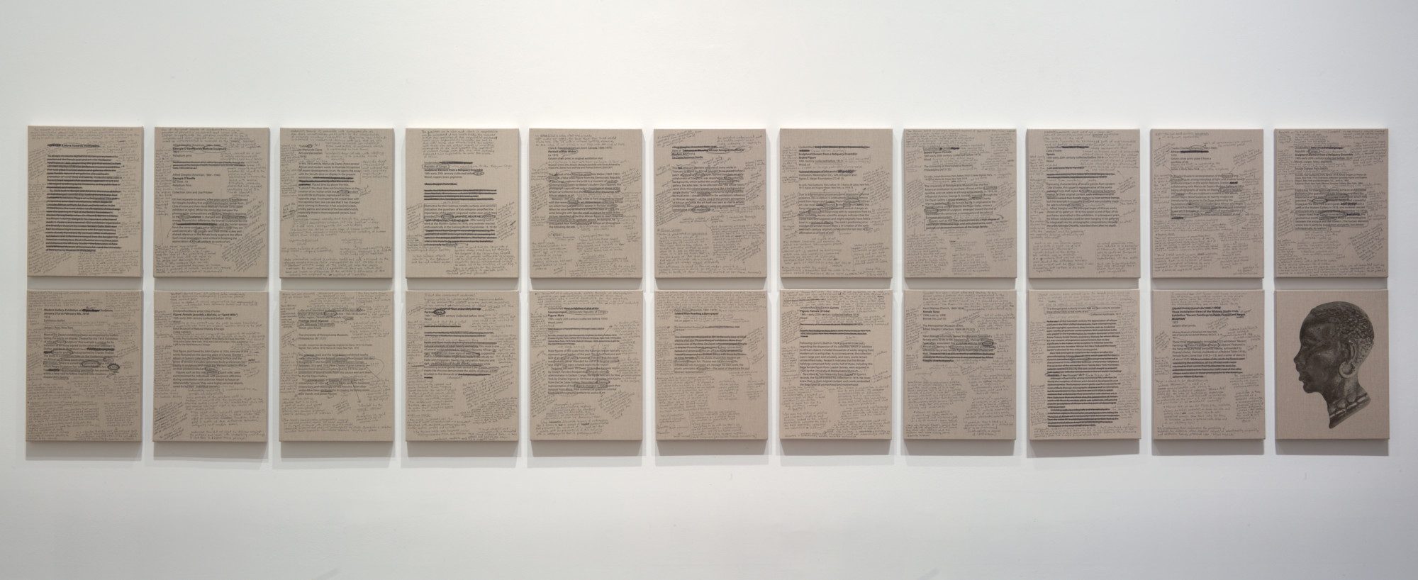 Installation photo by Arthur Evans.