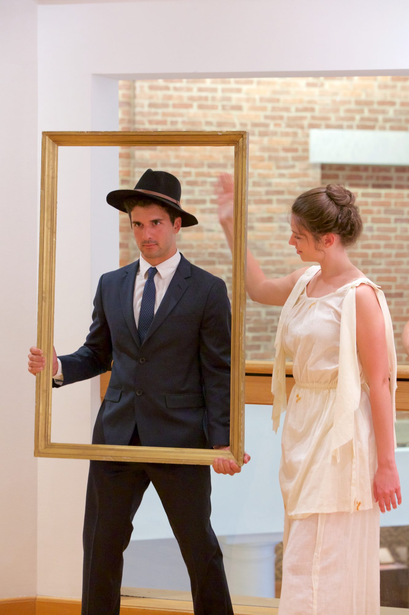 Summer School 2016. Performers from the Williamstown Theatre Festival took visitors through a roving tour of the museum during Summer School 2016