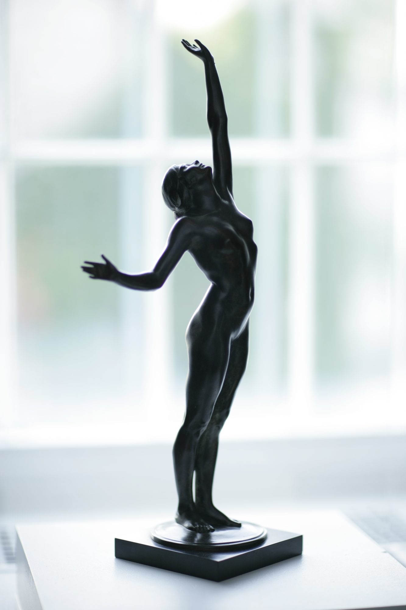 Harriet Frishmuth (American, 1880–1980) The Star, 1918. Bronze, 20 x 2 1/2 x 2 in. Gift of Philip F. Palmedo, Class of 1956, M.2006.12 Harriet Frishmuth (American, 1880–1980) The Star, 1918. Bronze, 20 x 2 1/2 x 2 in. Gift of Philip F. Palmedo, Class of 1956, M.2006.12