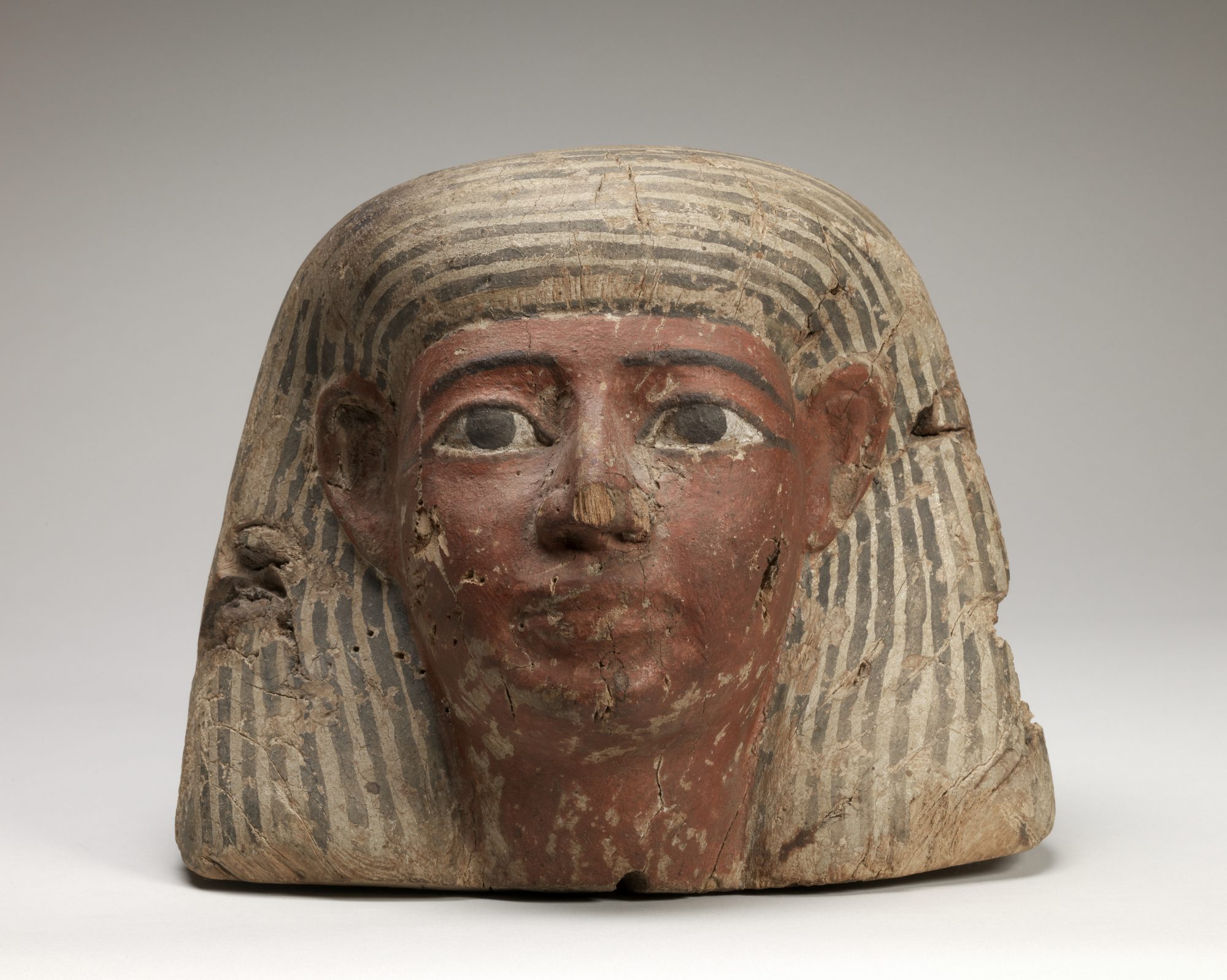 Unknown artist (Egyptian) Painted wood, 22nd–26th Dynasties (c. 945–525 BCE). Museum purchase, 61.4
