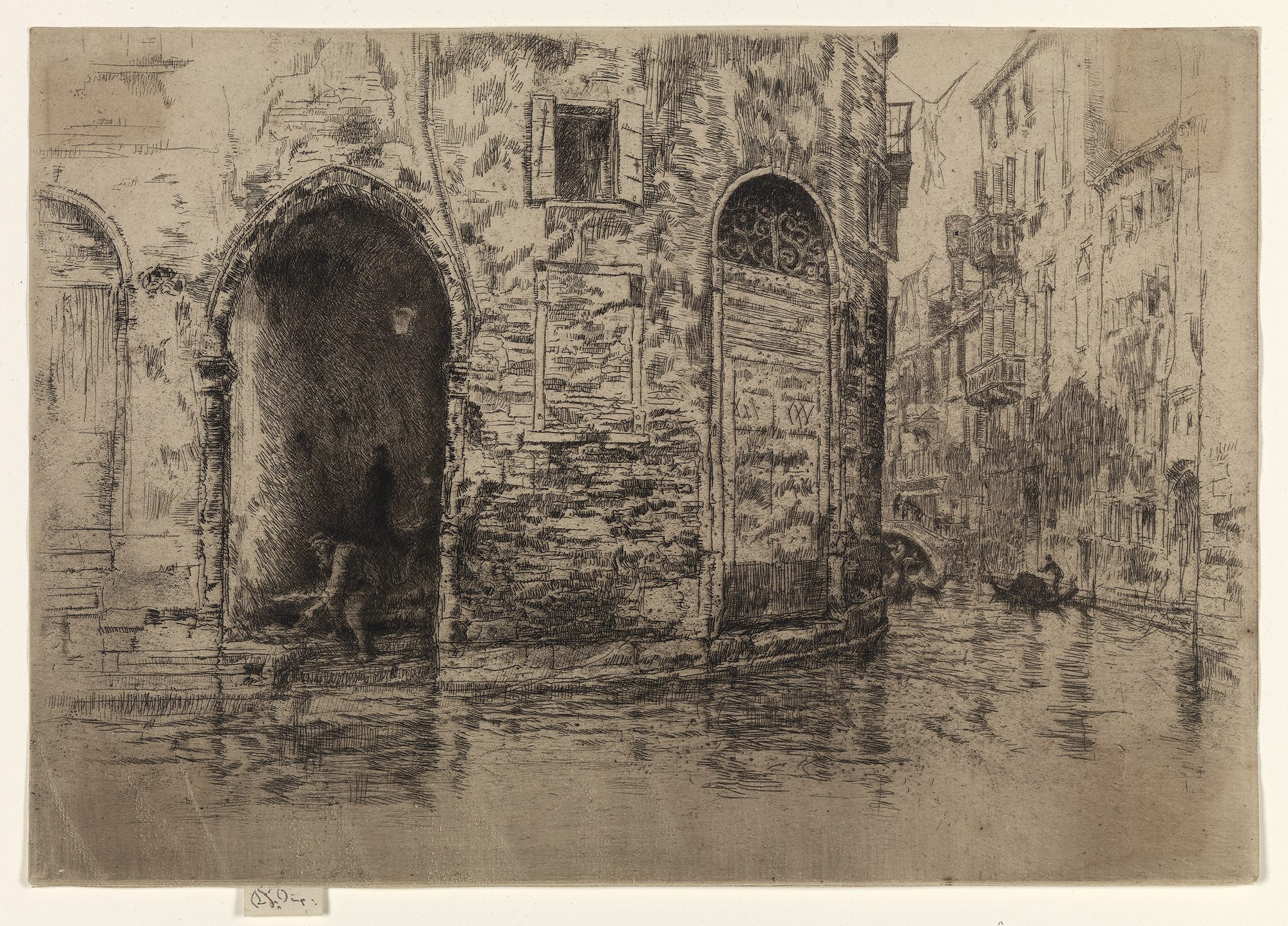 James Abbott McNeill Whistler, The Two Doorways (from James Abbott McNeill Whistler, The Two Doorways (from