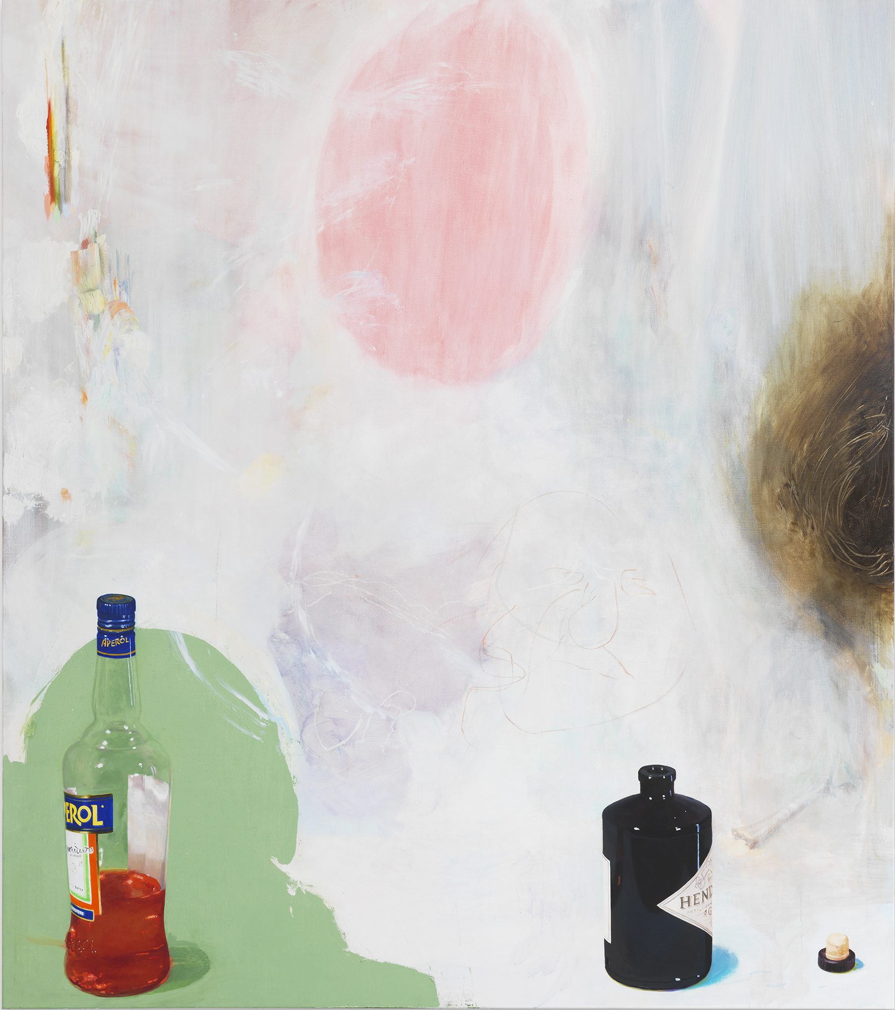 Monika Baer (German, b. 1964) L, 2014. Oil on canvas, 98 5/8 x 86 3/4 x 2 in. Museum purchase, Wachenheim Family Fund, M.2014.16 Monika Baer (German, b. 1964) L, 2014. Oil on canvas, 98 5/8 x 86 3/4 x 2 in. Museum purchase, Wachenheim Family Fund, M.2014.16