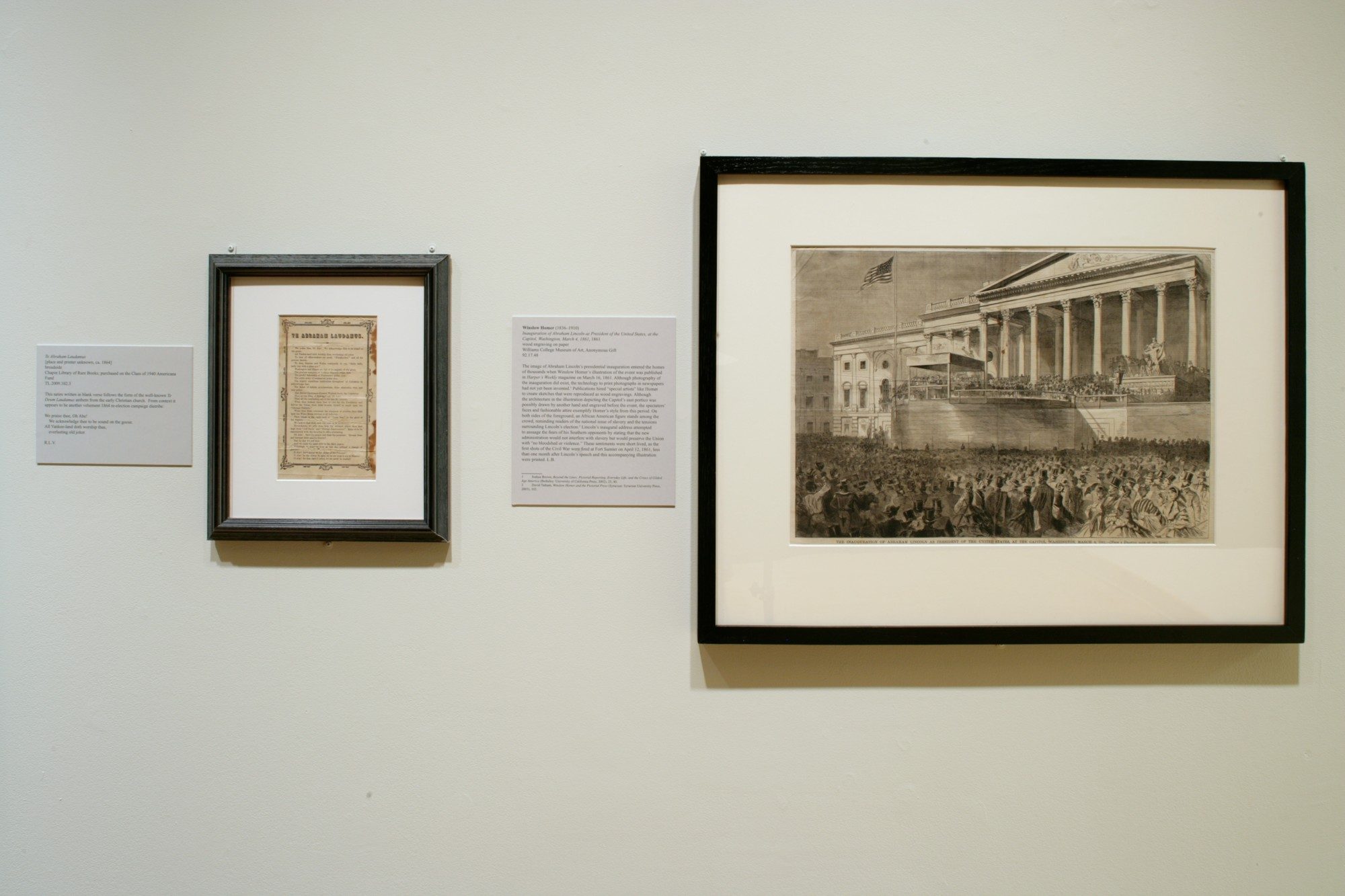 Installation photo by Arthur Evans.