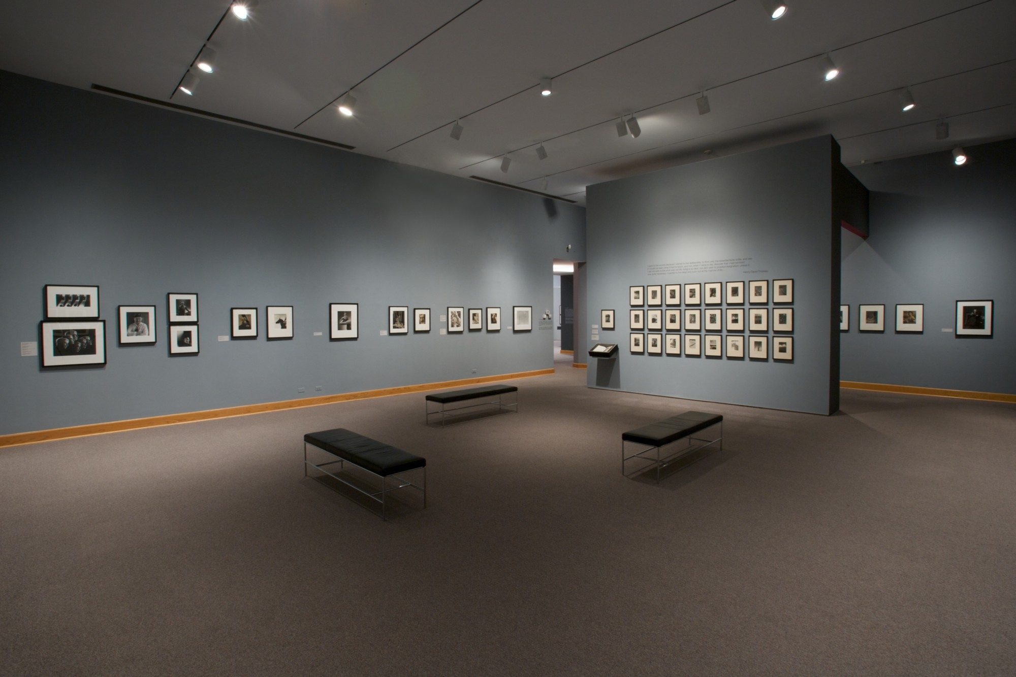 Edward Steichen: Episodes from a Life in Photography. Installation photo by Arthur Evans.