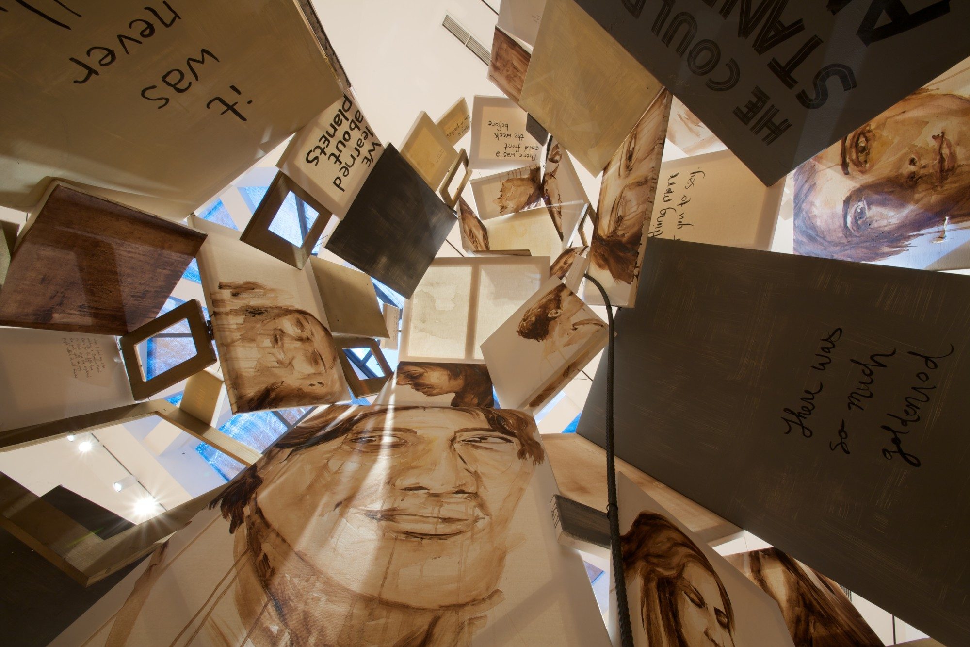 Installation photo by Arthur Evans.