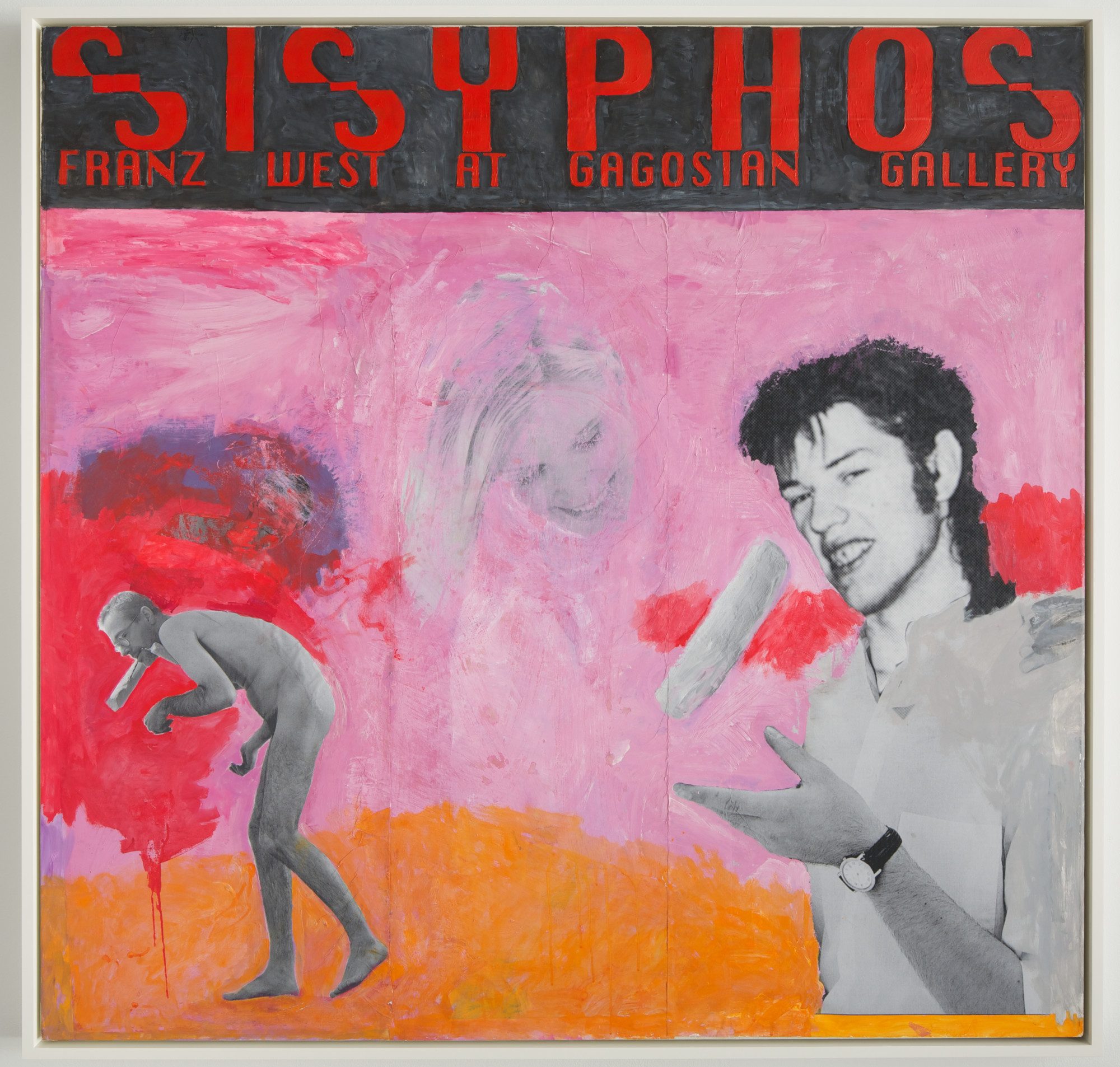 Franz Wes, Plakatentwurf (Sisyphos)