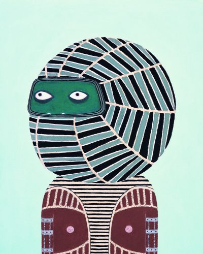 Laylah Ali, Untitled, 2004, gouache and pencil on paper, Collection of The Studio Museum in Harlem, New York. Photo courtesy of the artist.
