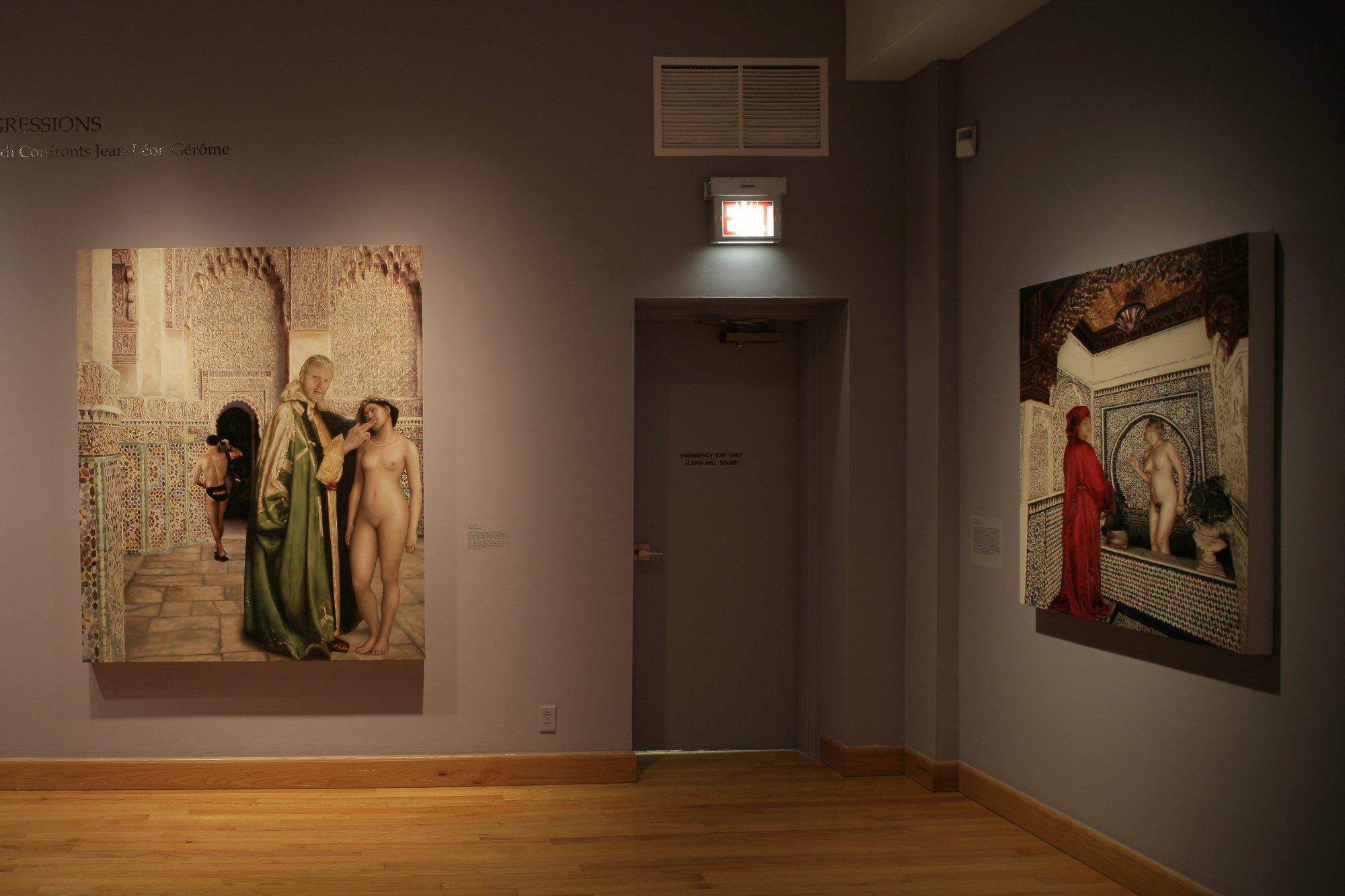 Installation photo by Arthur Evans.