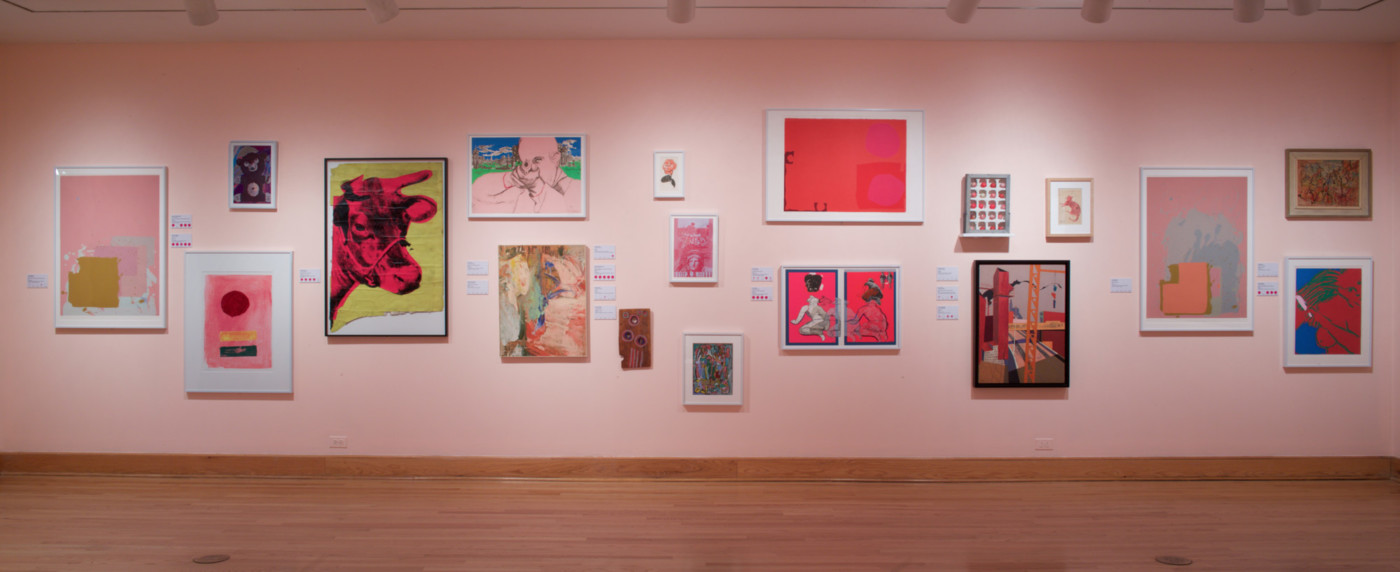 Pink Art installation view 2017, Photo by Arthur Evans