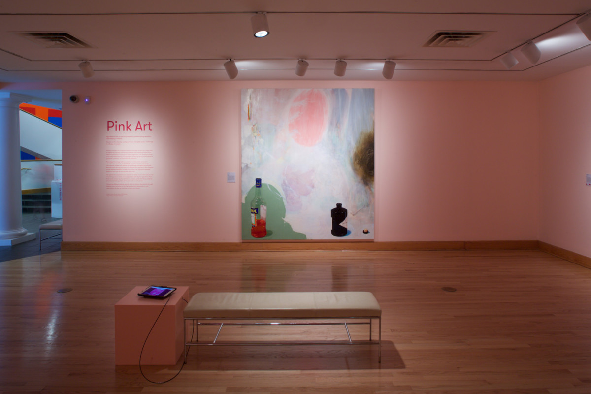 Pink Art installation view 2017, Photo by Arthur Evans
