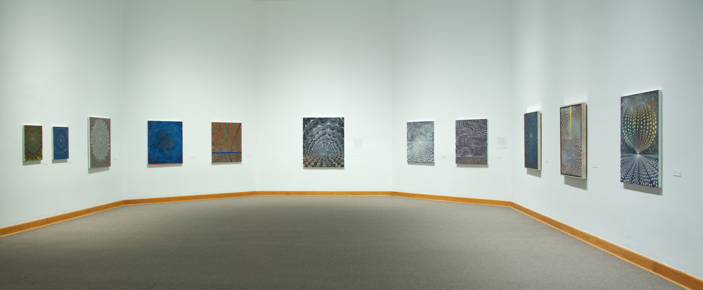 Barbara Takenaga Installation View 2017, Photo by Arthur Evans