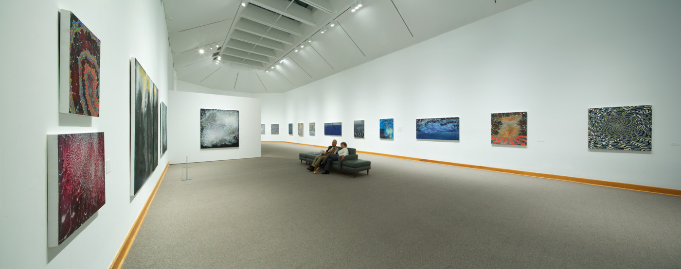 Barbara Takenaga Installation View 2017, Photo by Arthur Evans