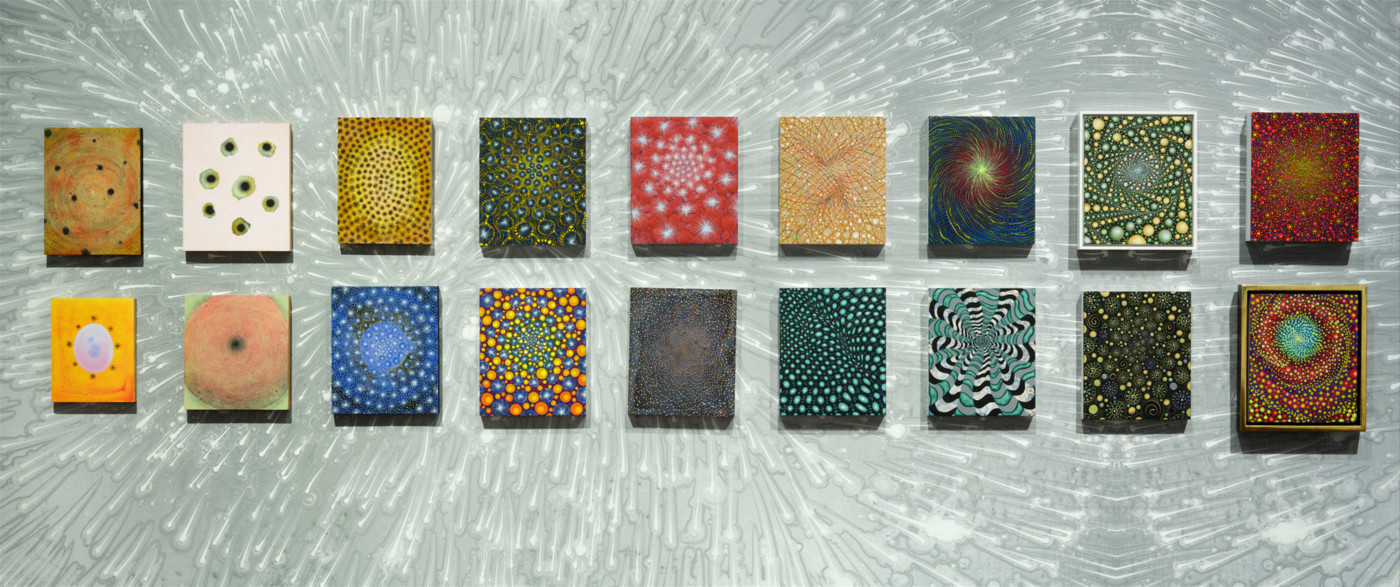 Barbara Takenaga Installation View 2017, Photo by Arthur Evans