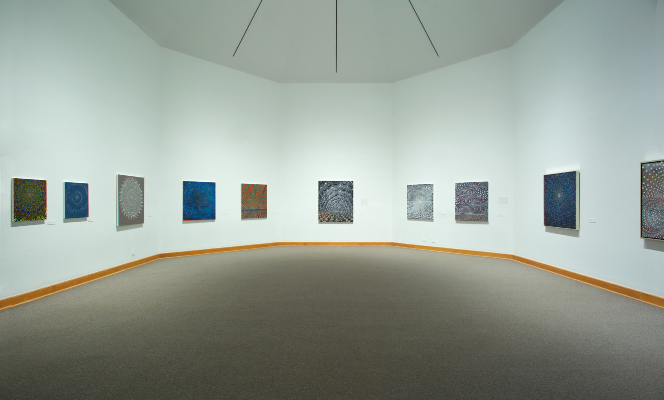 Barbara Takenaga Installation View 2017, Photo by Arthur Evans