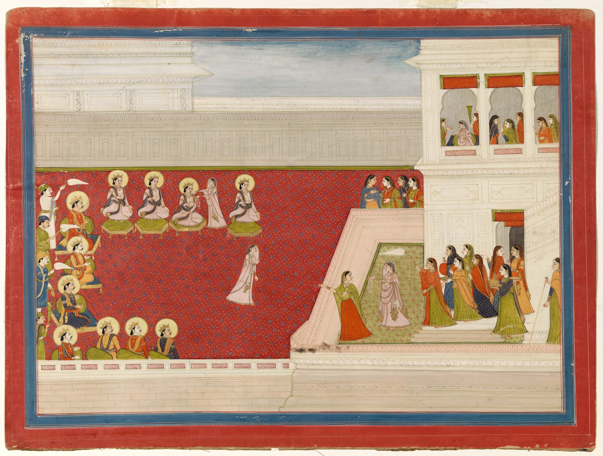 Rajput, Illustration (from a Rajput, Illustration (from a