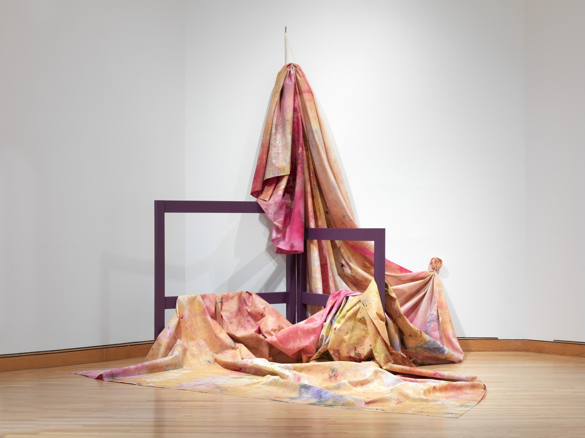 Sam Gilliam (American, b. 1933 ), Situation VI–Pisces 4, c. 1972. Museum purchase, Otis Family Acquisition Trust and Kathryn Hurd Fund. Photo by Jim Gipe photo / Pivot Media.