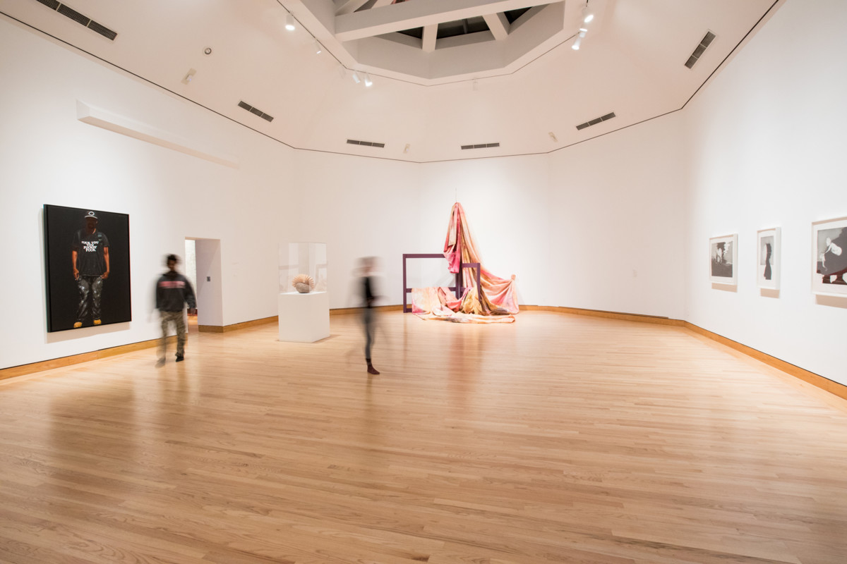 Sam Gilliam - In Dialogue Race+Representation Installation view