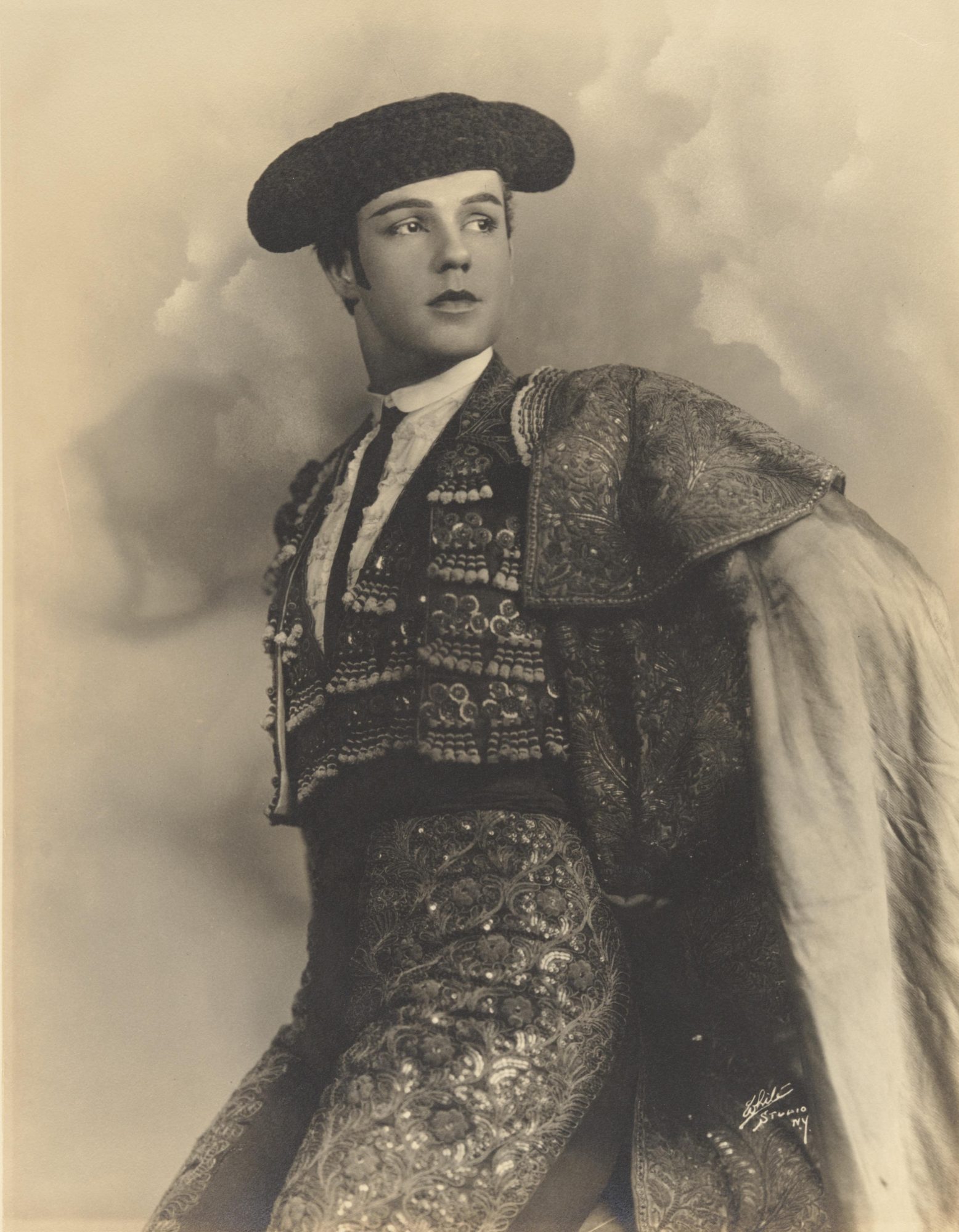 White Studios, Ted Shawn in Costume for Cuadro Flamenco, ca. 1923. Courtesy of Jacob’s Pillow Dance Festival Archives.