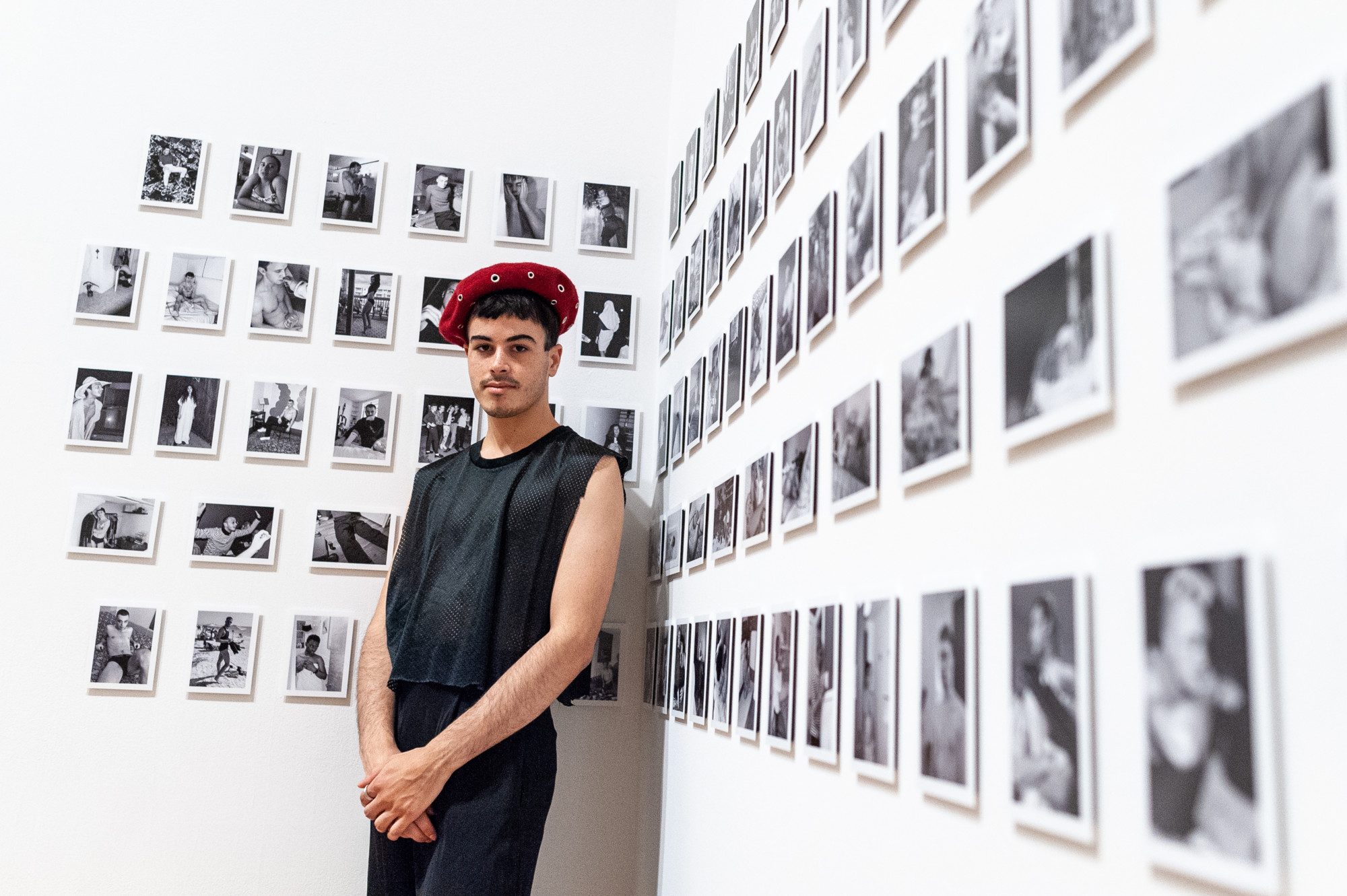 Installation view of It’s Not Nothing: Senior Studio Art Exhibition reception May 11, 2018.