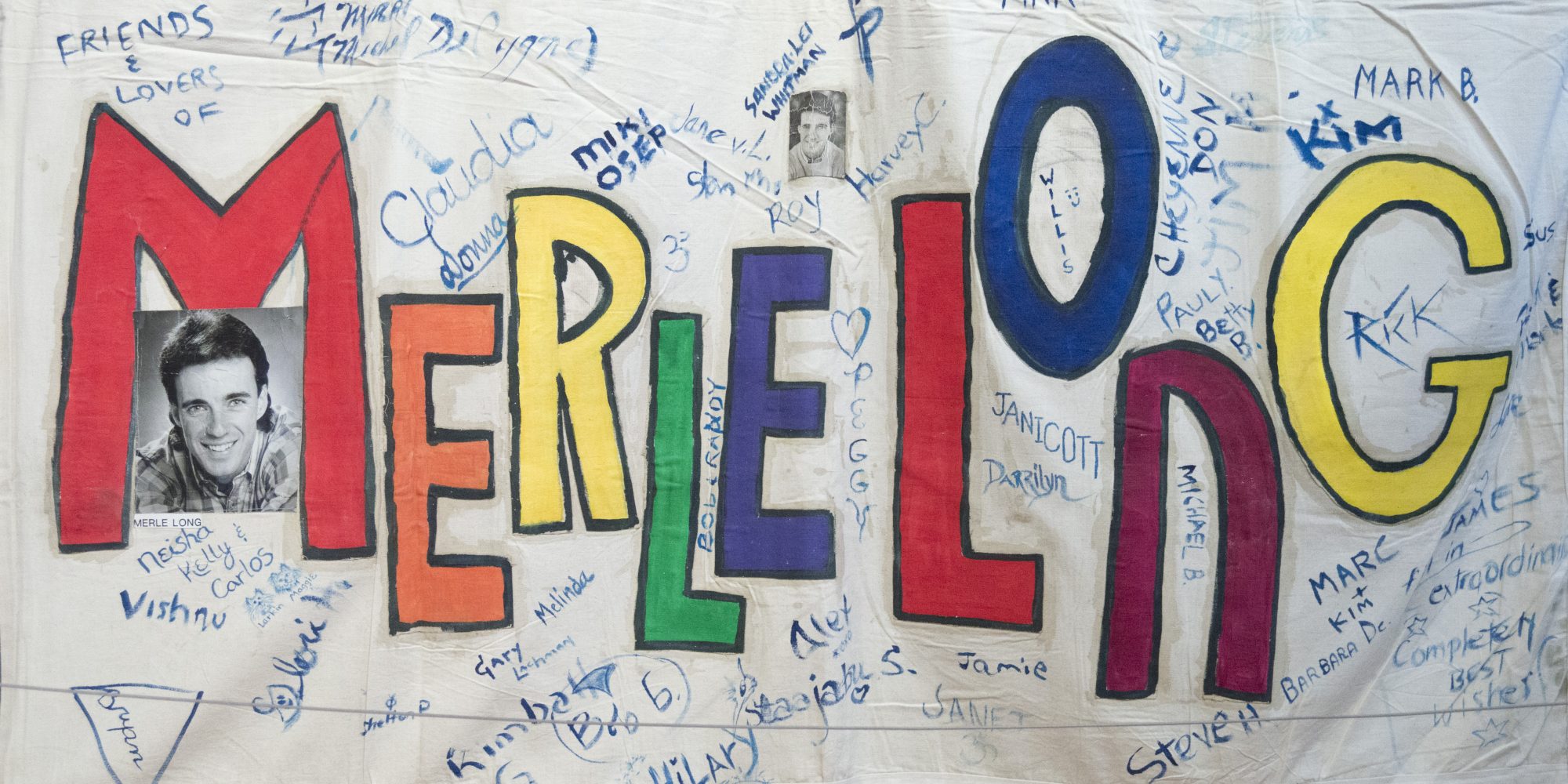 Photo by Josiel Aponte AIDS Memorial Quilt, Merle Long