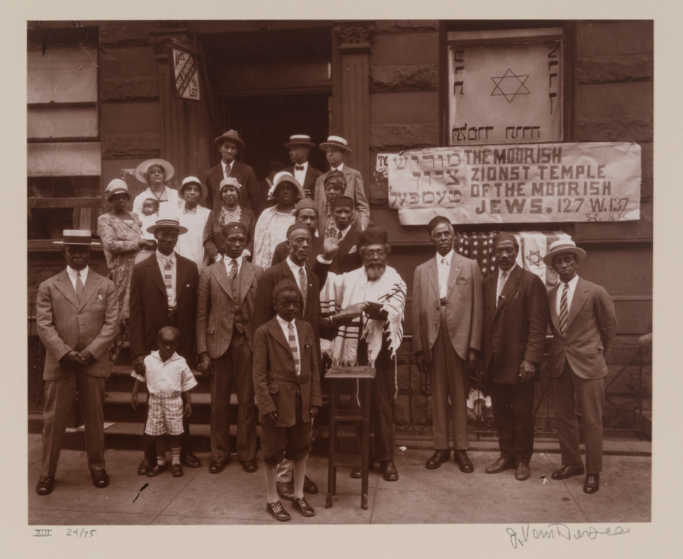 James Augustus Joseph Van Der Zee (American ; 1886-1983), Black Jews, Harlem (from 